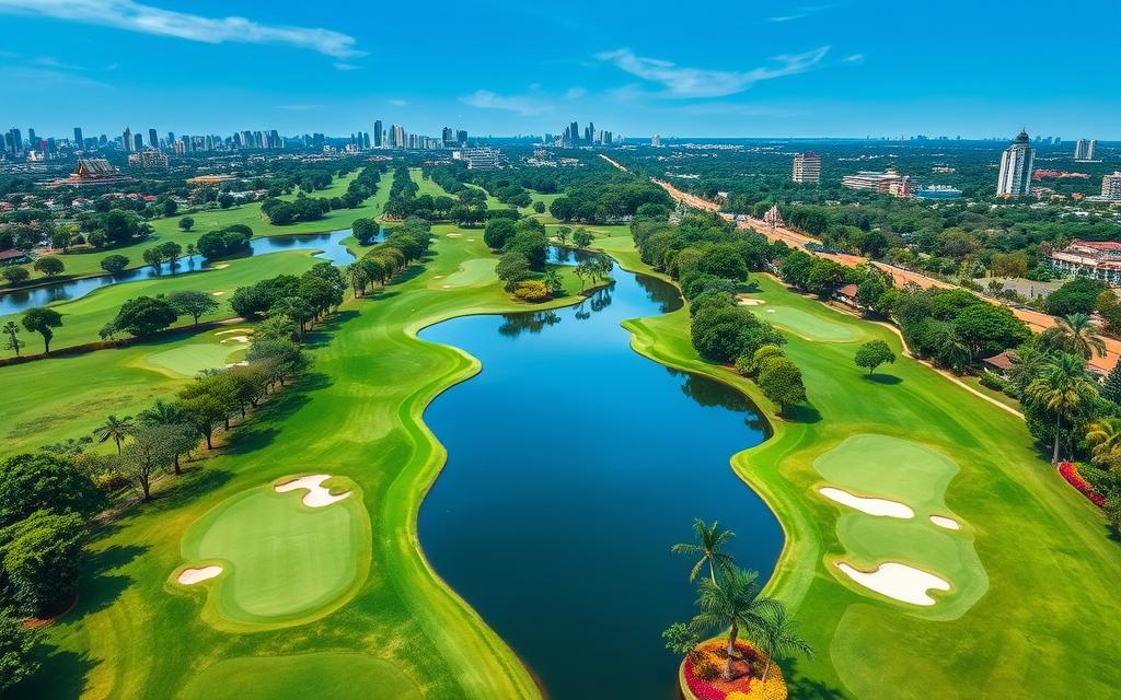 Bangkok golf course features