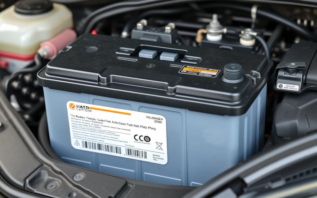 Golf 2008 battery