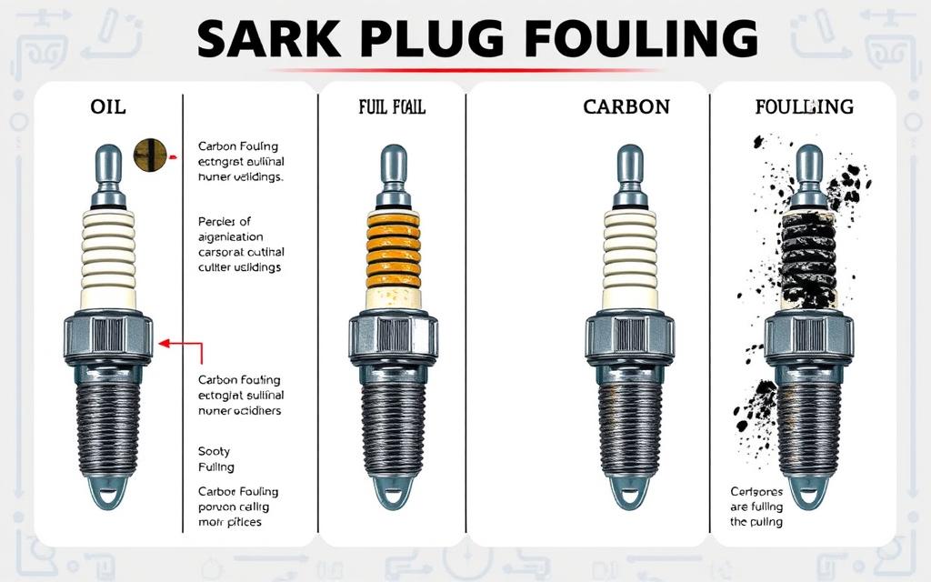 Types of Spark Plug Fouling