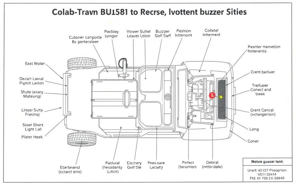 cushman shuttle 8 golf cart reverse buzzer location diagram