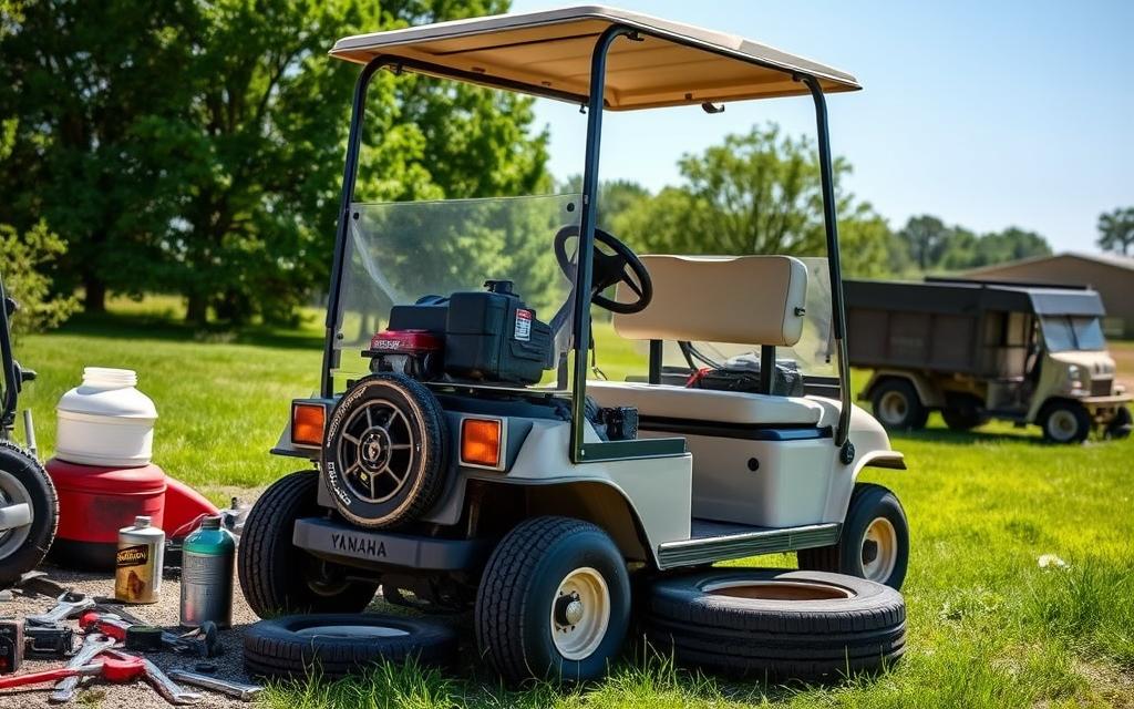 golf cart maintenance