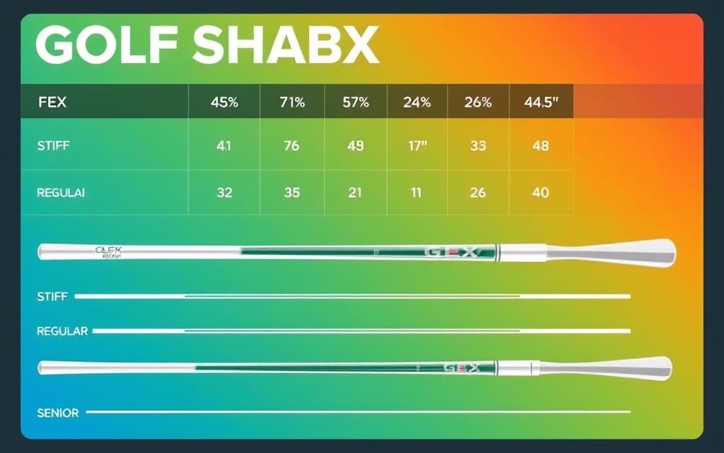 golf shaft flex charts