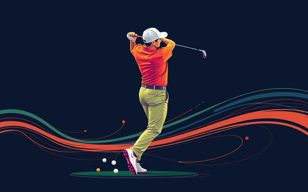 golf swing double pendulum animated gif​