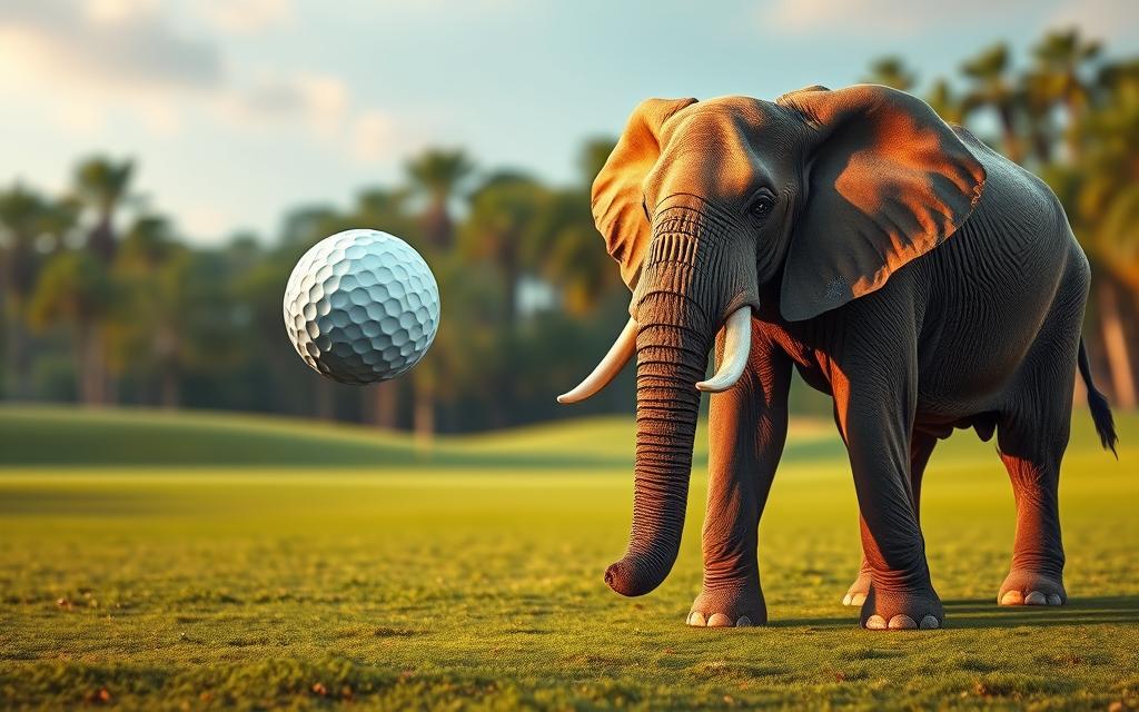 Can a Golf ball have the same Momentum as an Elephant? 