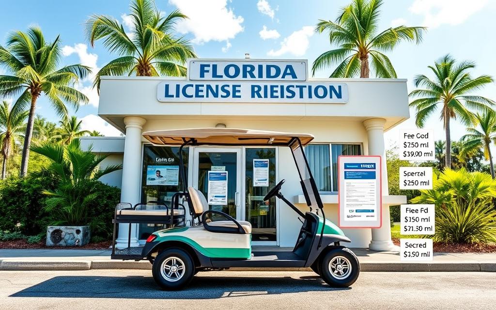 How much does it Cost to Register a Golf cart in Florida?