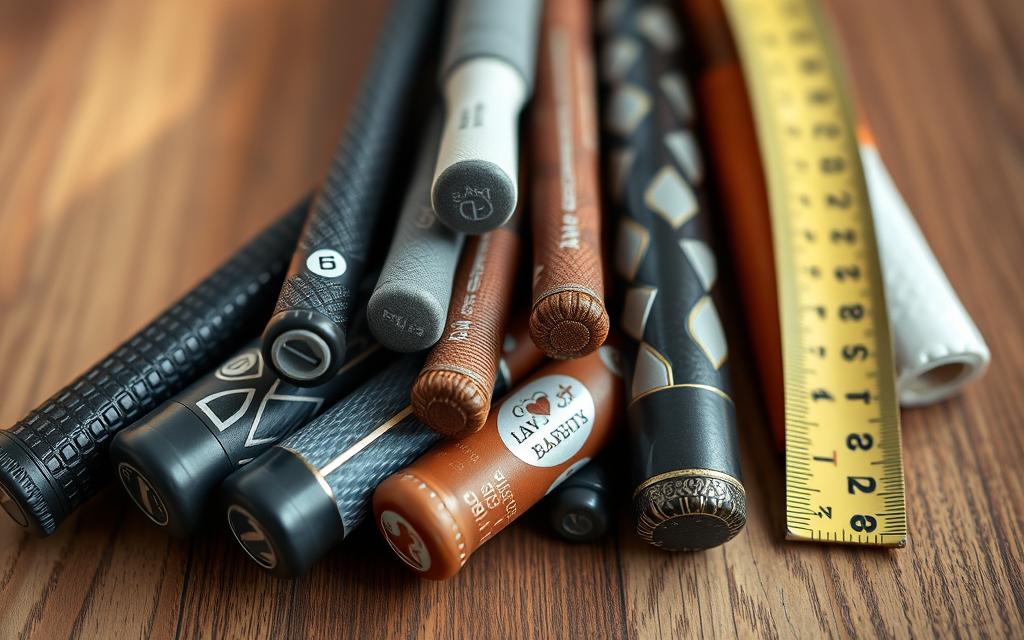 golf grips sizing