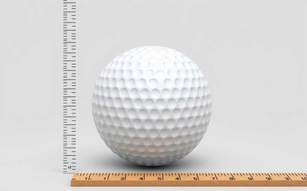 what is the estimated volume of the golf ball cm3